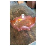 Carnival Glass bowl 10 inches wide