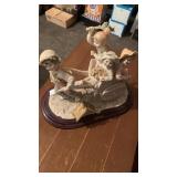 Florence statue with kids made in Italy