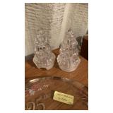 Christmas tree salt and pepper shakers  by Gorham