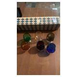 MCM Norleans 6 piece small brandy glasses