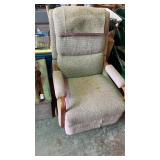 Oak recliner