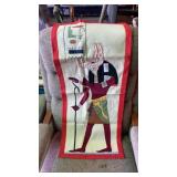 Embroidery decorative 36 inches tall