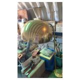 Floor Reading lamp brass color