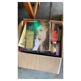 Box lot of books