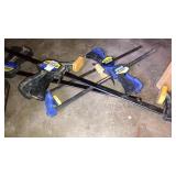 4 Irwin wood clamps