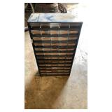 Storage bins (60) with contents