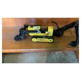 Tonka tractor with backhoe