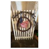 Fence decoration 31 inches x 49 inches tall