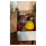 Box lot of children toys