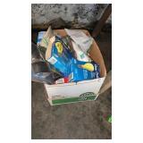 Box lot of light bulbs and other