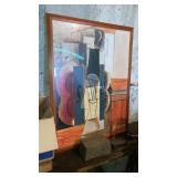 Large framed Picasso print