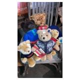 Lot of teddy bears Paddington FAO Schwarz LL Bean