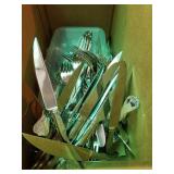 Reed & Barrow stainless flatware service for 12