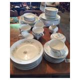 Fashion Manor china Vineyard service for 8 plus