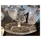 Assorted lead crystal