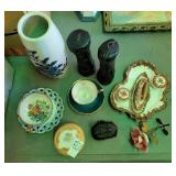 Royal China cool carving candles rose cups vases