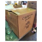 Assorted glassware see description