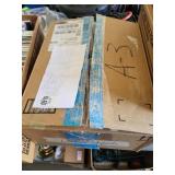 Box box of Ruby glass see description