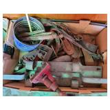 Box of pipe vise reamers shoe lathes & horseshoes