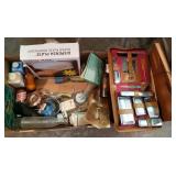 2 box lot of misc items including vintage mens