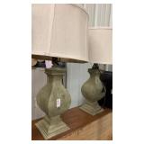 Pair of lamps 30 inches tall