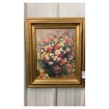 Framed wall painting 16 inches x 20 inches