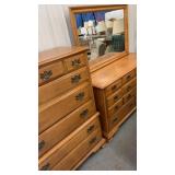 Taylor 5 piece Maple bedroom suite