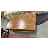 3 piece two end tables, Drop leaf coffee table