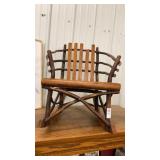 Youth size Hickory rocker