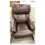 Leather recliner