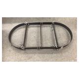 Steel pot rack 36 inches x 18 inches