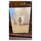 Star Wars poster episode 1 framed 36 inches x 24