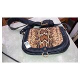 Clever Carriage Company handbag snakeskin