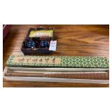 Oriental fan and oriental set of relaxation balls