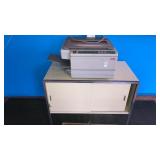 Lanier copier 7313 & metal cabinet