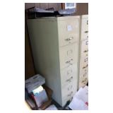 4-drawer metal file cabinet