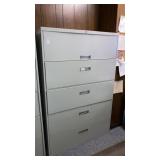 Horizontal file cabinet