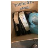 Assorted box lot of computer items