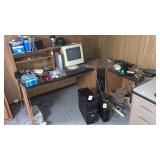 Corner desk - contents separate