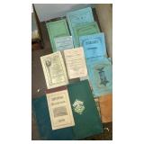 Lot of antique books GAR freemasonry Mormonism