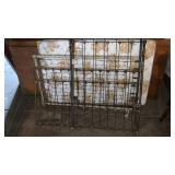 Rought iron youth bed