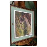 National Wild Turkey Federation numbered painting