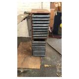 10" screen printing numbers with storage