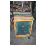 8 Saint Vincent tee shirt screens 18 inches x 22