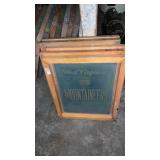 5 WVU tee shirt screens 18 inches x 22 inches