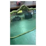 Older olive green mirror 40 inches wide x 32