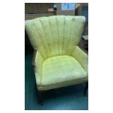 Yellow vintage chair