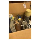 Box lot of assorted items