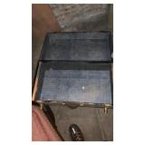 Vintage wooden trunk