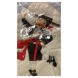 Quilt with assorted different dancers from